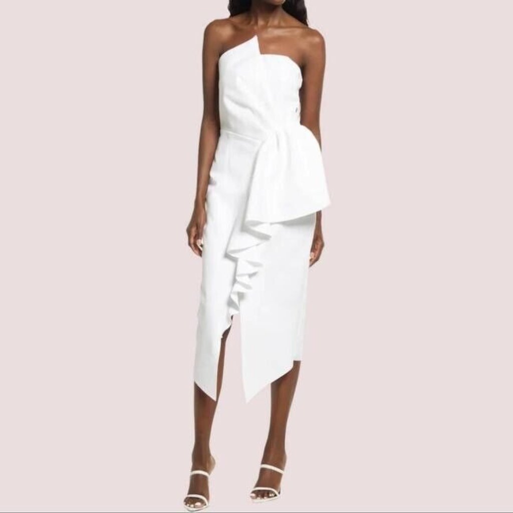 Elliatt Reception Dress Ivory White Party Wedding Formal